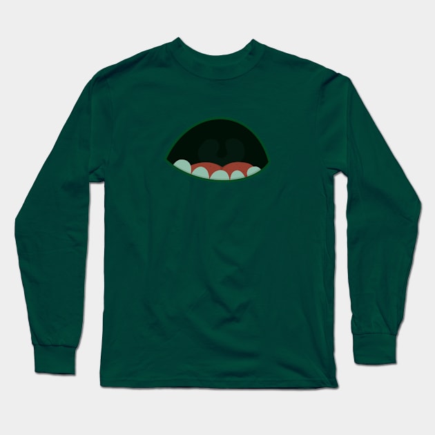 mouth of a monster Long Sleeve T-Shirt by Mentecz